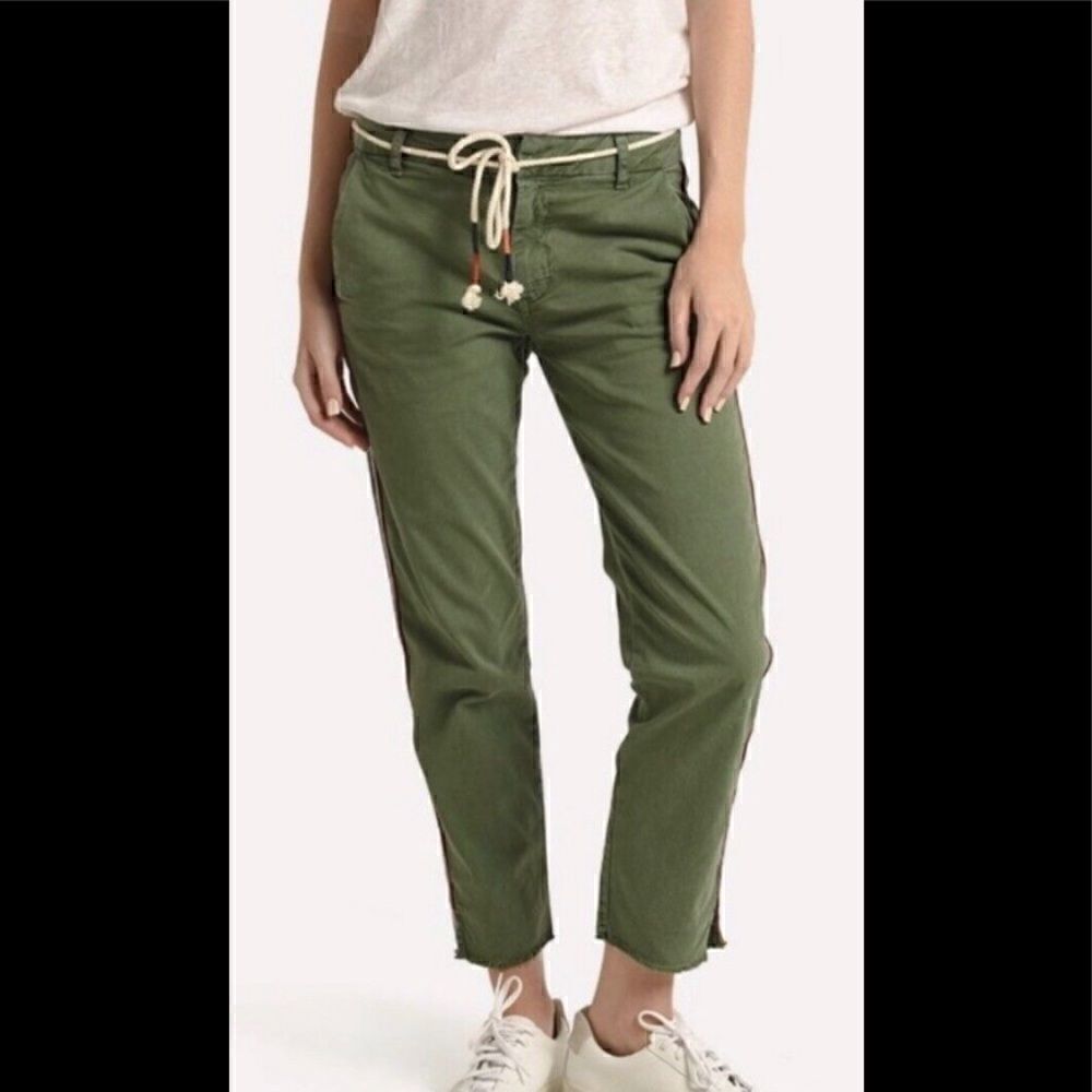 SUNDRY LE SOLEIL PANT Army Green Size 29